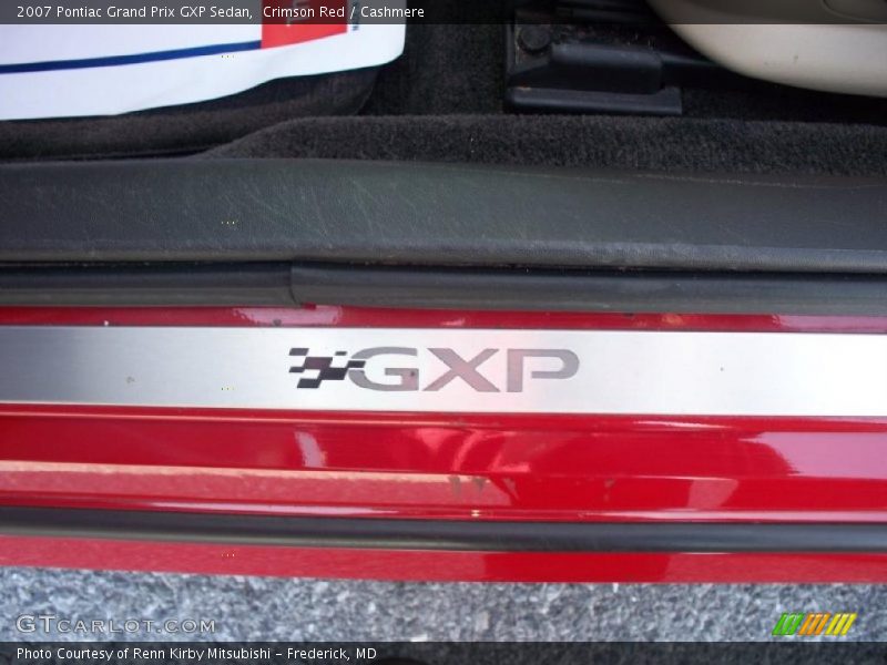 Crimson Red / Cashmere 2007 Pontiac Grand Prix GXP Sedan