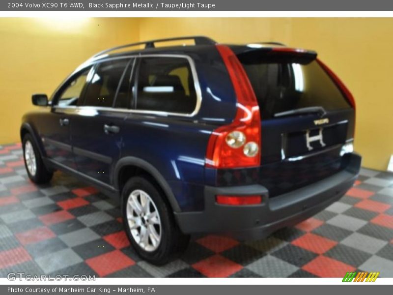 Black Sapphire Metallic / Taupe/Light Taupe 2004 Volvo XC90 T6 AWD