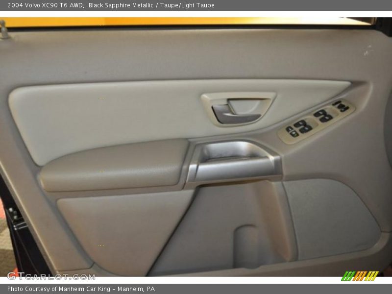 Black Sapphire Metallic / Taupe/Light Taupe 2004 Volvo XC90 T6 AWD