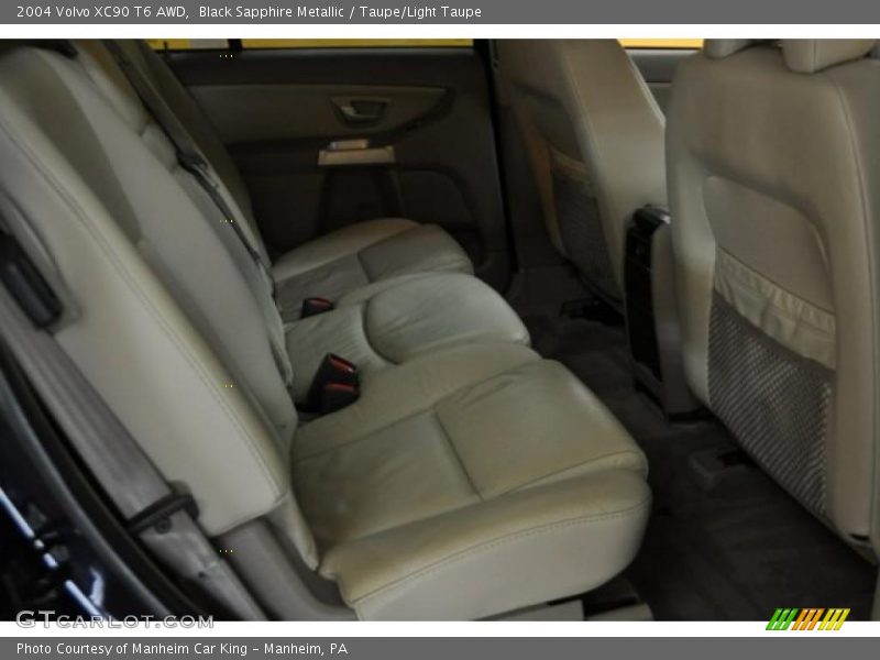 Black Sapphire Metallic / Taupe/Light Taupe 2004 Volvo XC90 T6 AWD