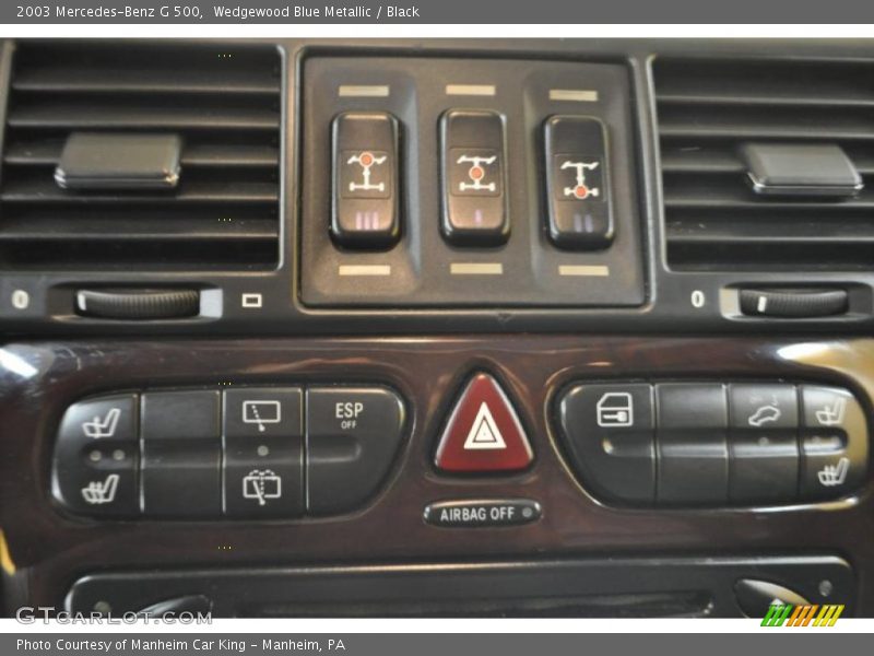 Controls of 2003 G 500