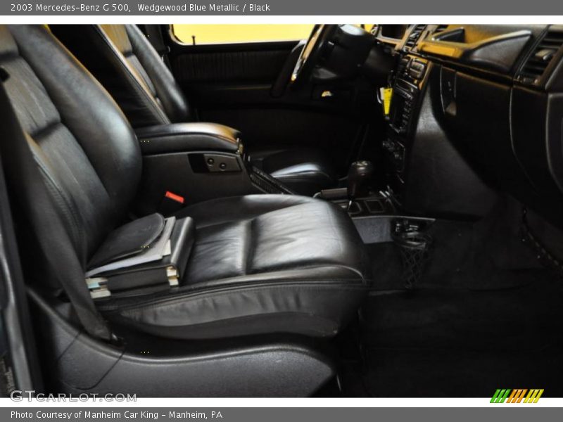 Wedgewood Blue Metallic / Black 2003 Mercedes-Benz G 500