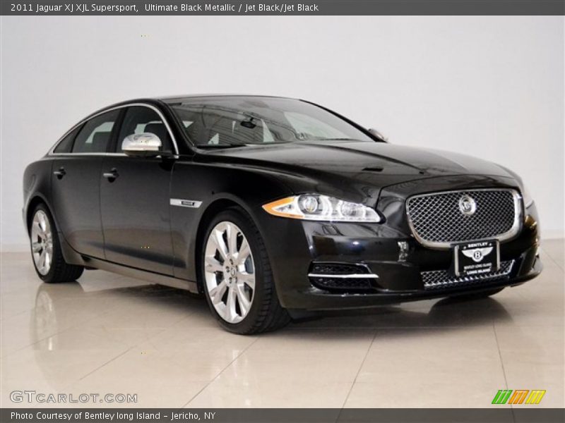 Ultimate Black Metallic / Jet Black/Jet Black 2011 Jaguar XJ XJL Supersport