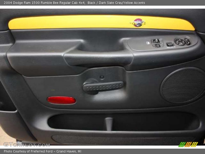 Black / Dark Slate Gray/Yellow Accents 2004 Dodge Ram 1500 Rumble Bee Regular Cab 4x4
