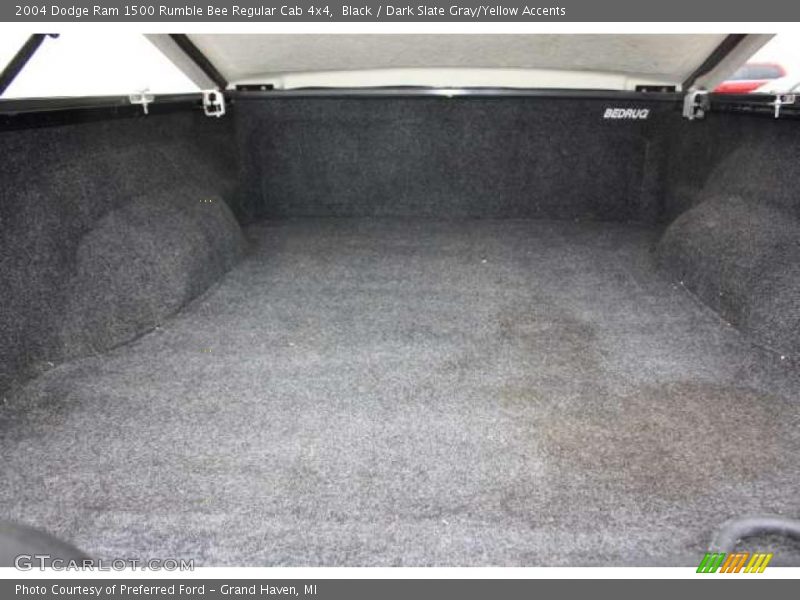 Black / Dark Slate Gray/Yellow Accents 2004 Dodge Ram 1500 Rumble Bee Regular Cab 4x4