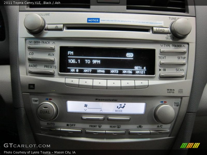 Black / Ash 2011 Toyota Camry XLE
