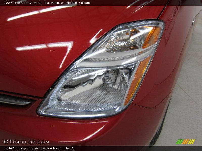 Barcelona Red Metallic / Bisque 2009 Toyota Prius Hybrid