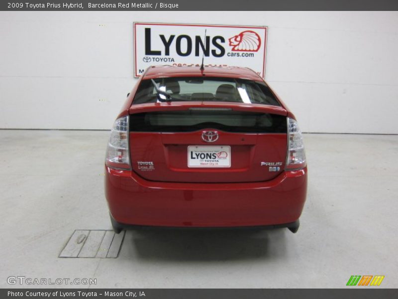 Barcelona Red Metallic / Bisque 2009 Toyota Prius Hybrid