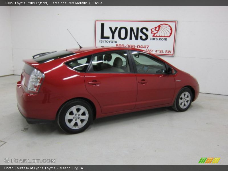 Barcelona Red Metallic / Bisque 2009 Toyota Prius Hybrid