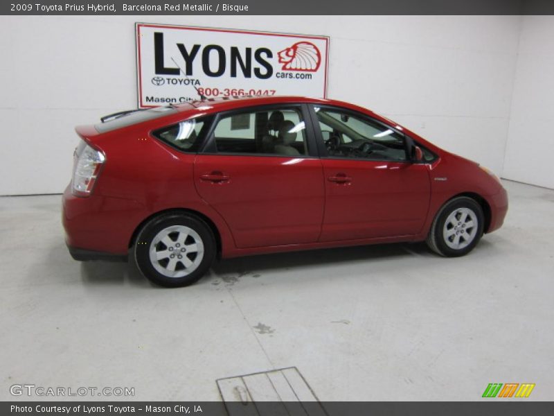 Barcelona Red Metallic / Bisque 2009 Toyota Prius Hybrid