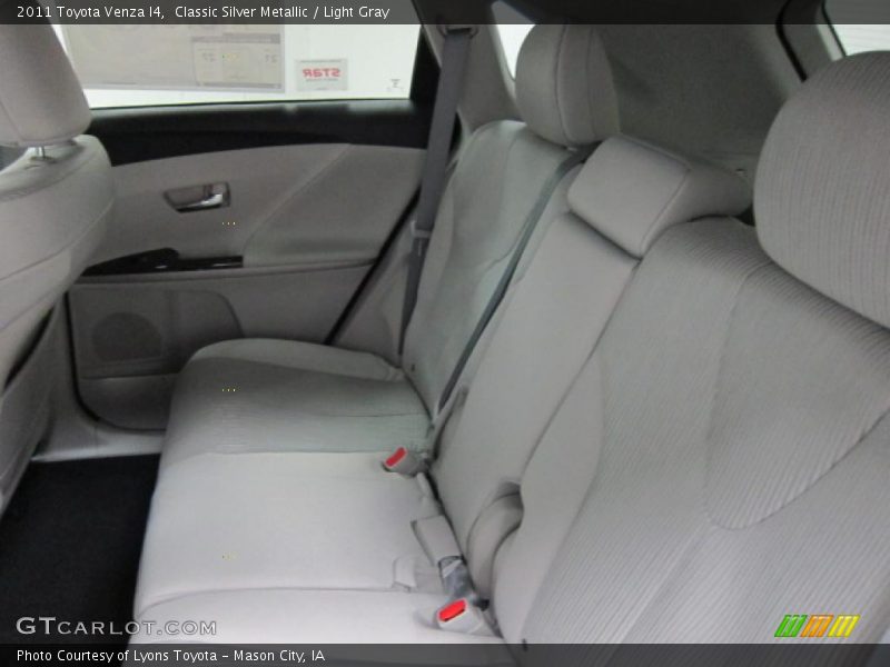 Classic Silver Metallic / Light Gray 2011 Toyota Venza I4
