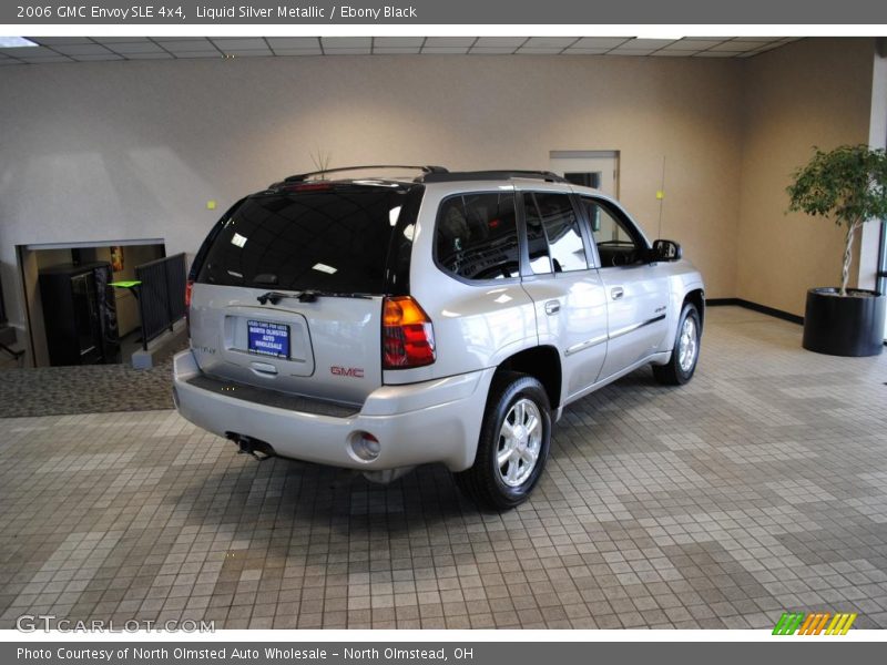 Liquid Silver Metallic / Ebony Black 2006 GMC Envoy SLE 4x4
