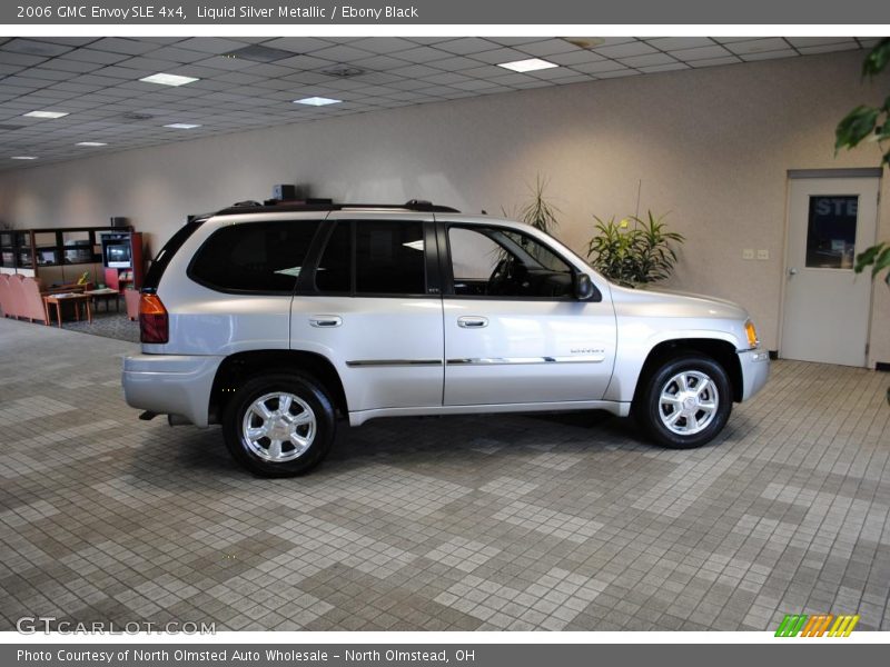Liquid Silver Metallic / Ebony Black 2006 GMC Envoy SLE 4x4