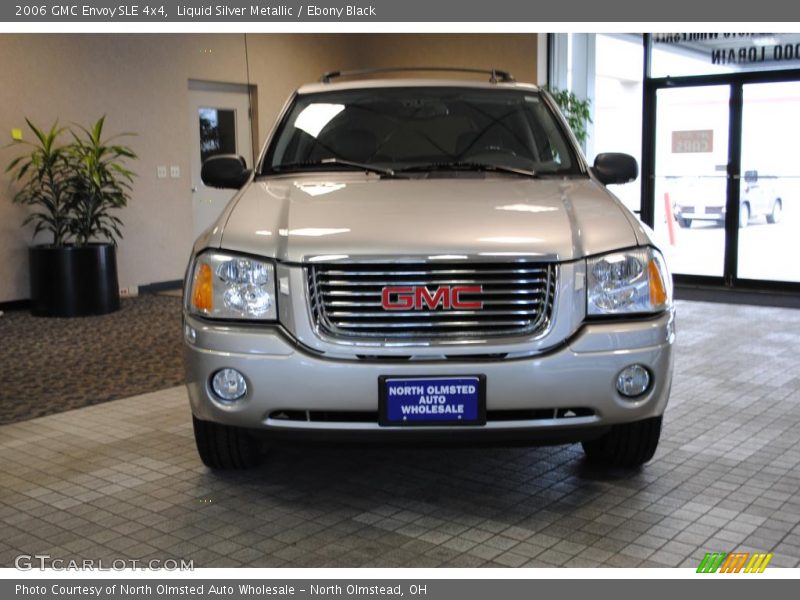 Liquid Silver Metallic / Ebony Black 2006 GMC Envoy SLE 4x4