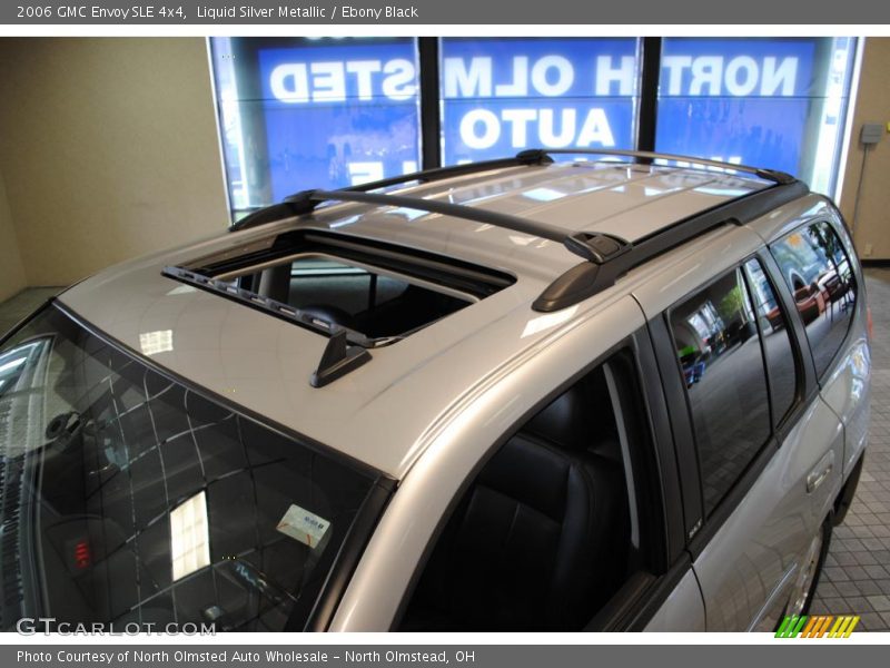Liquid Silver Metallic / Ebony Black 2006 GMC Envoy SLE 4x4