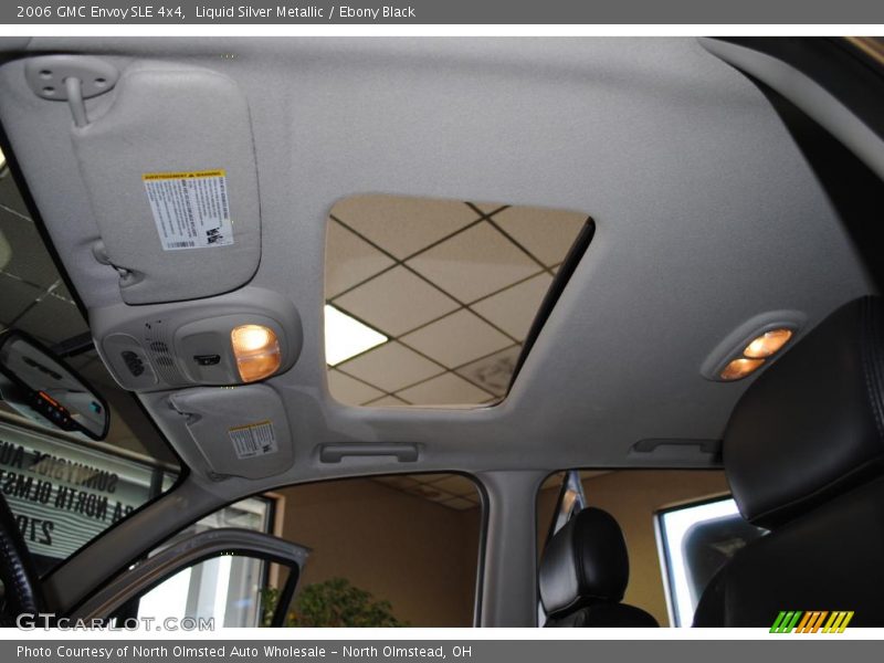 Liquid Silver Metallic / Ebony Black 2006 GMC Envoy SLE 4x4