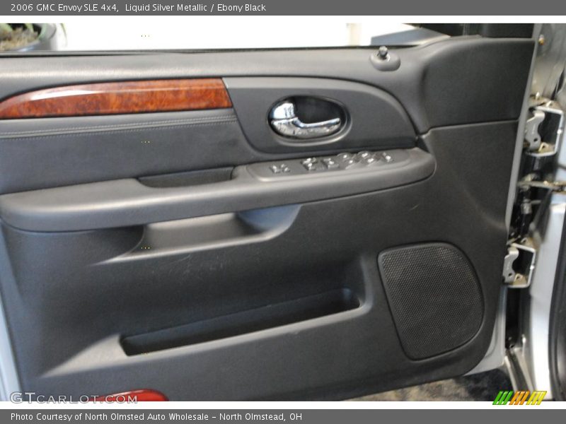 Liquid Silver Metallic / Ebony Black 2006 GMC Envoy SLE 4x4