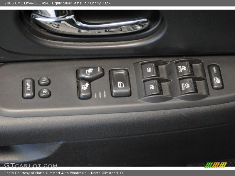 Liquid Silver Metallic / Ebony Black 2006 GMC Envoy SLE 4x4