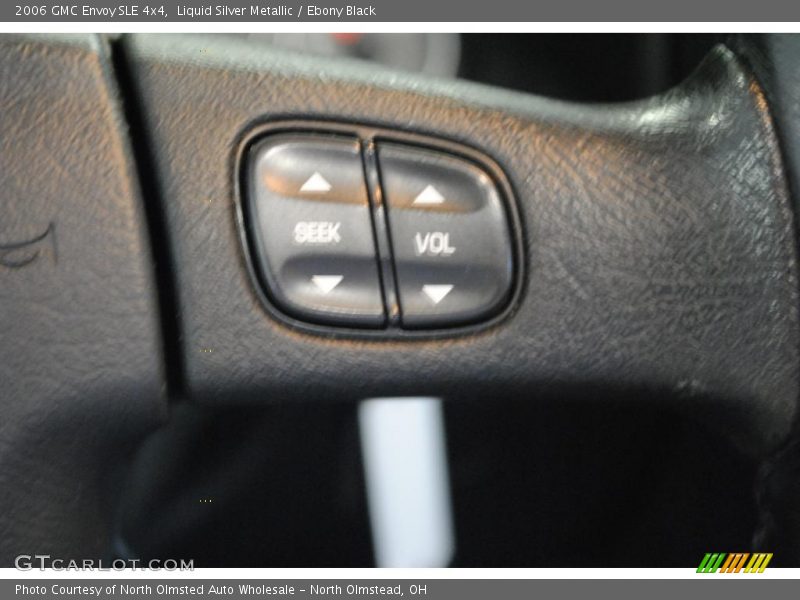Liquid Silver Metallic / Ebony Black 2006 GMC Envoy SLE 4x4