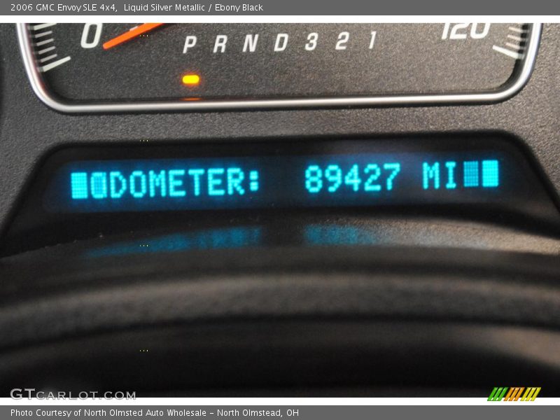 Liquid Silver Metallic / Ebony Black 2006 GMC Envoy SLE 4x4