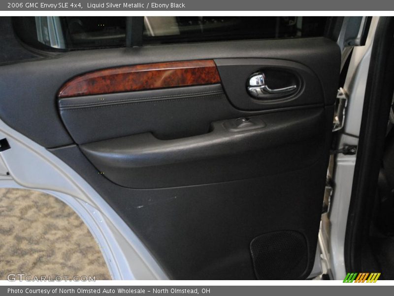 Liquid Silver Metallic / Ebony Black 2006 GMC Envoy SLE 4x4