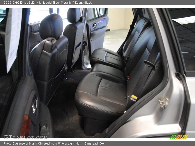 Liquid Silver Metallic / Ebony Black 2006 GMC Envoy SLE 4x4