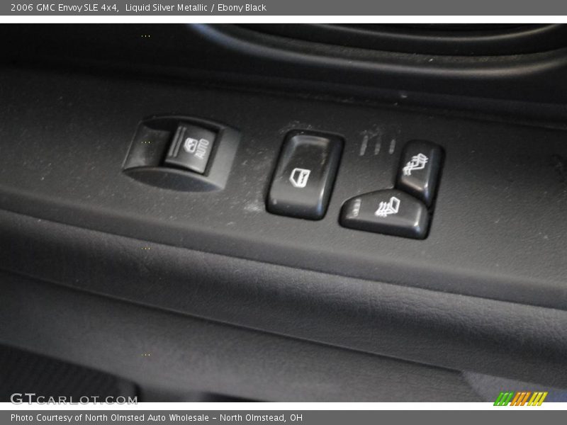 Liquid Silver Metallic / Ebony Black 2006 GMC Envoy SLE 4x4