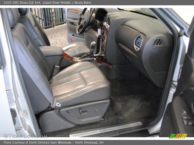 Liquid Silver Metallic / Ebony Black 2006 GMC Envoy SLE 4x4