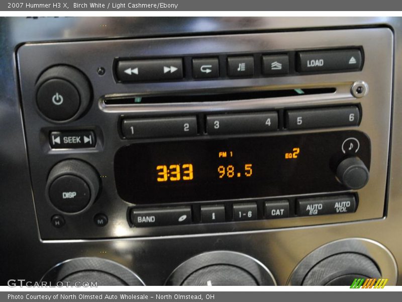 Birch White / Light Cashmere/Ebony 2007 Hummer H3 X