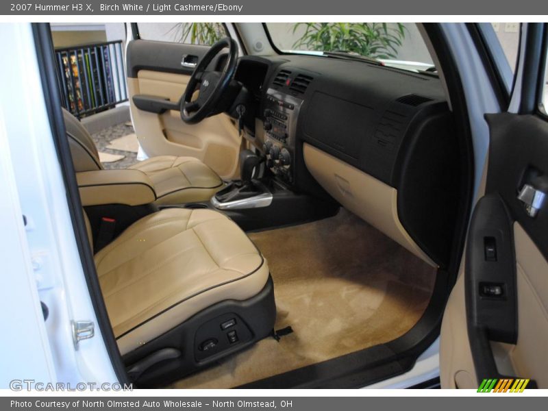 Birch White / Light Cashmere/Ebony 2007 Hummer H3 X