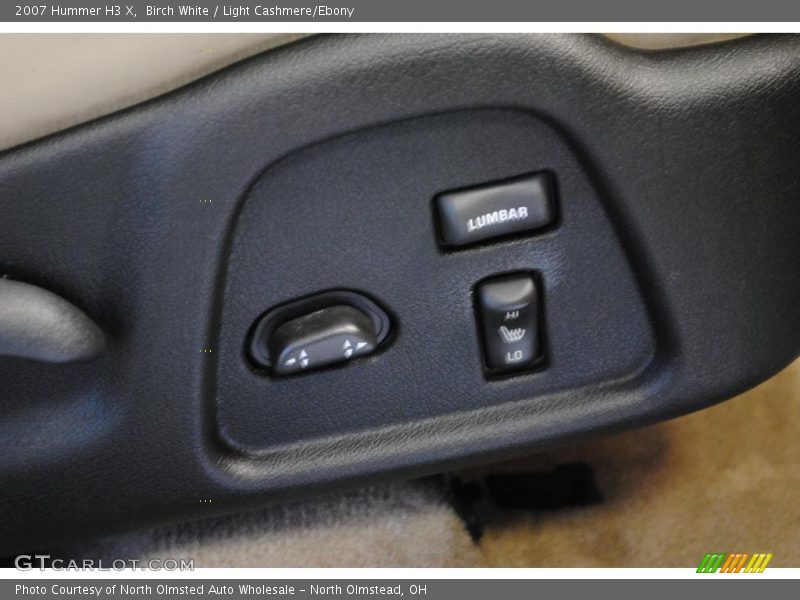 Birch White / Light Cashmere/Ebony 2007 Hummer H3 X