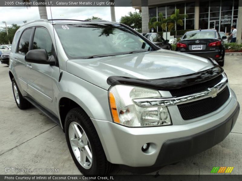 Galaxy Silver Metallic / Light Gray 2005 Chevrolet Equinox LT