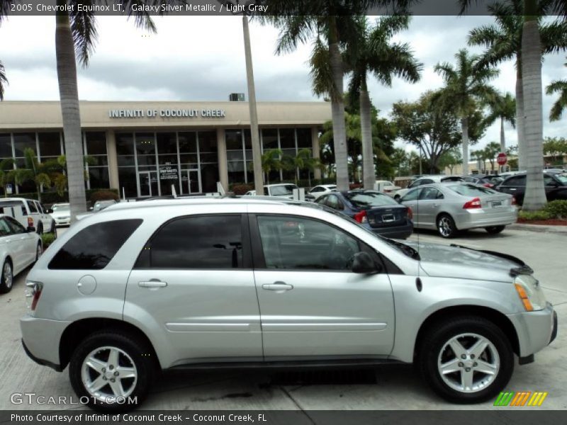 Galaxy Silver Metallic / Light Gray 2005 Chevrolet Equinox LT