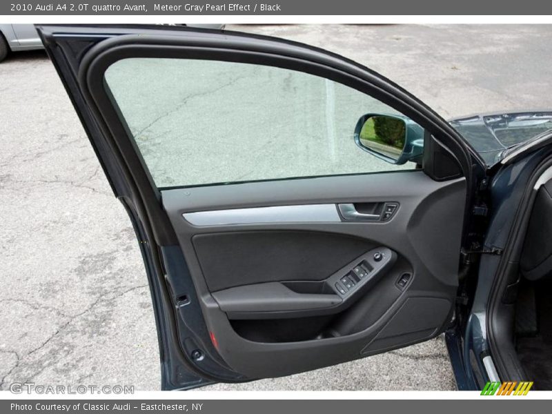 Meteor Gray Pearl Effect / Black 2010 Audi A4 2.0T quattro Avant