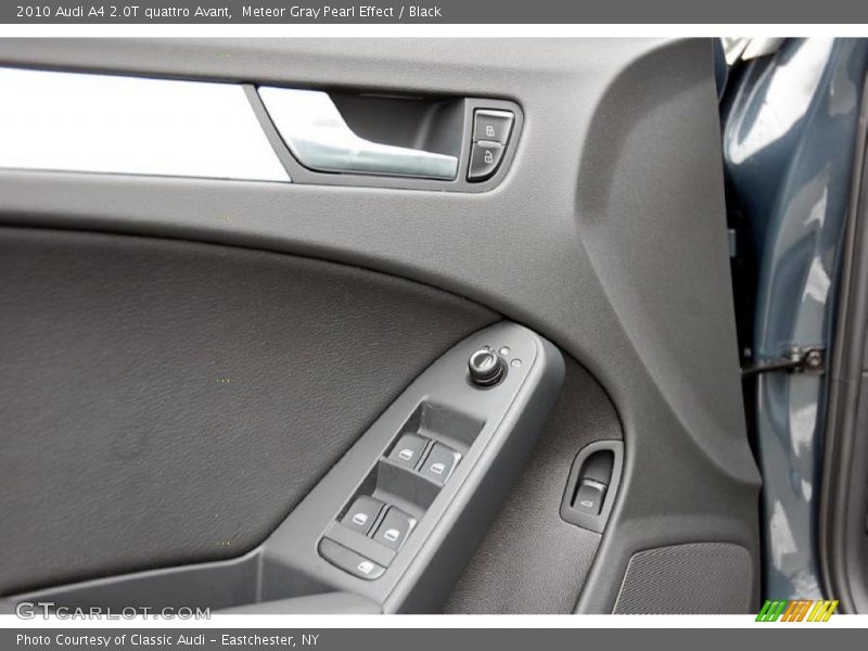 Meteor Gray Pearl Effect / Black 2010 Audi A4 2.0T quattro Avant