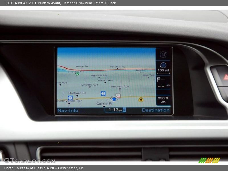 Navigation of 2010 A4 2.0T quattro Avant