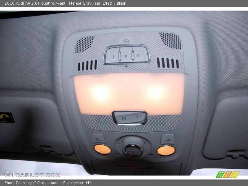 Meteor Gray Pearl Effect / Black 2010 Audi A4 2.0T quattro Avant