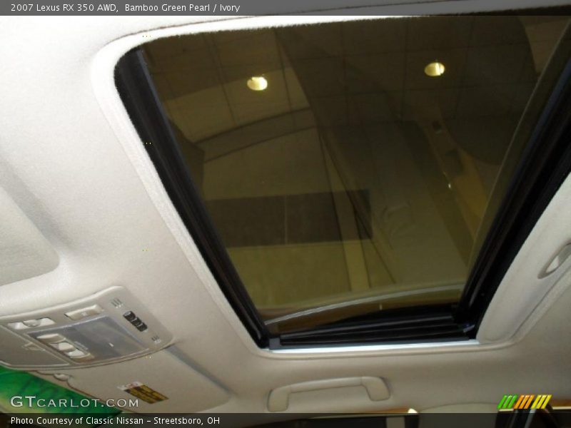 Bamboo Green Pearl / Ivory 2007 Lexus RX 350 AWD
