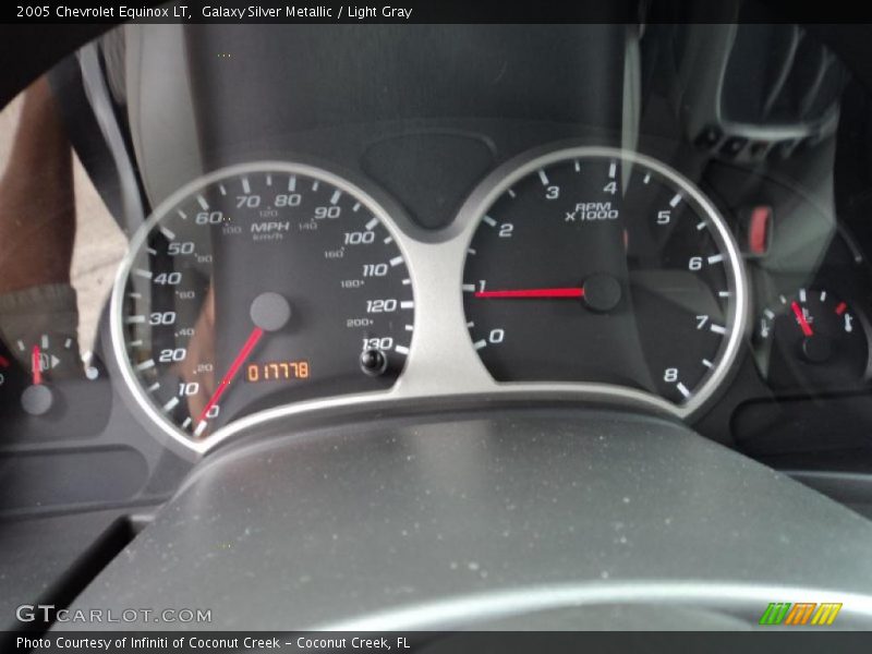 Galaxy Silver Metallic / Light Gray 2005 Chevrolet Equinox LT