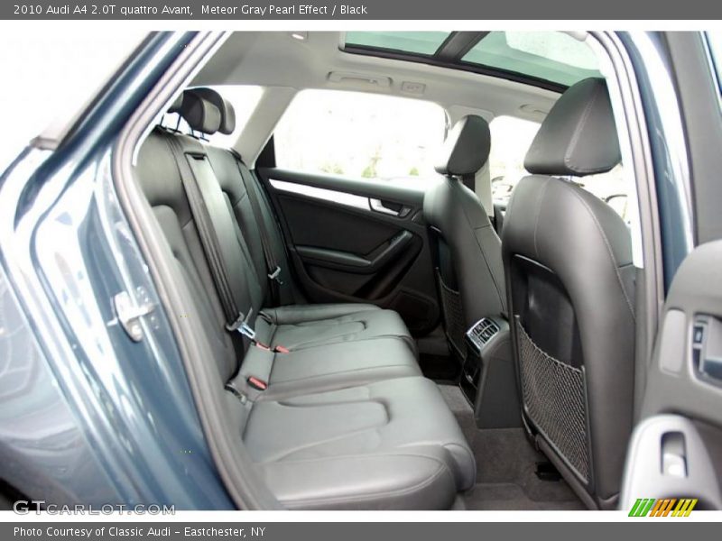 Meteor Gray Pearl Effect / Black 2010 Audi A4 2.0T quattro Avant
