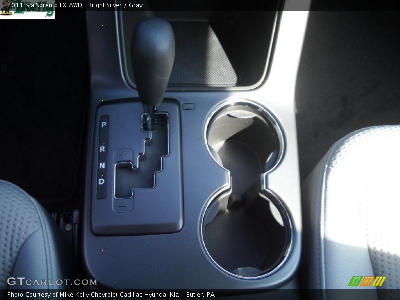 Bright Silver / Gray 2011 Kia Sorento LX AWD