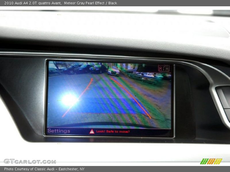 Meteor Gray Pearl Effect / Black 2010 Audi A4 2.0T quattro Avant
