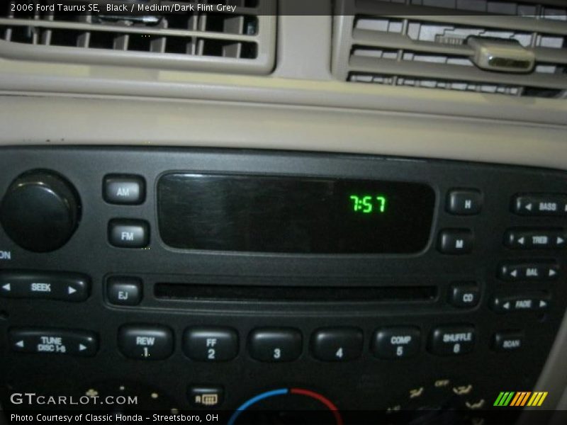 Black / Medium/Dark Flint Grey 2006 Ford Taurus SE