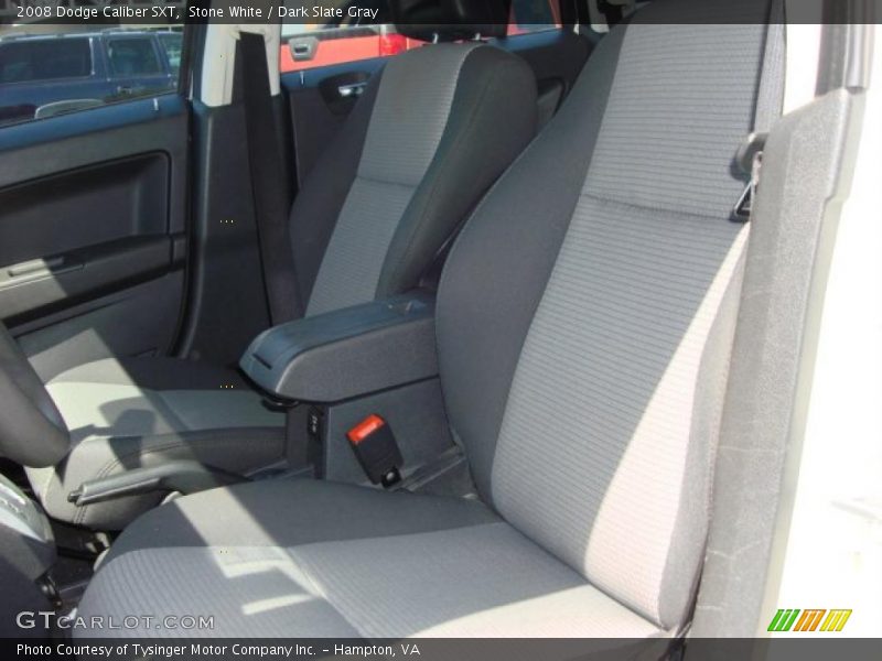 Stone White / Dark Slate Gray 2008 Dodge Caliber SXT