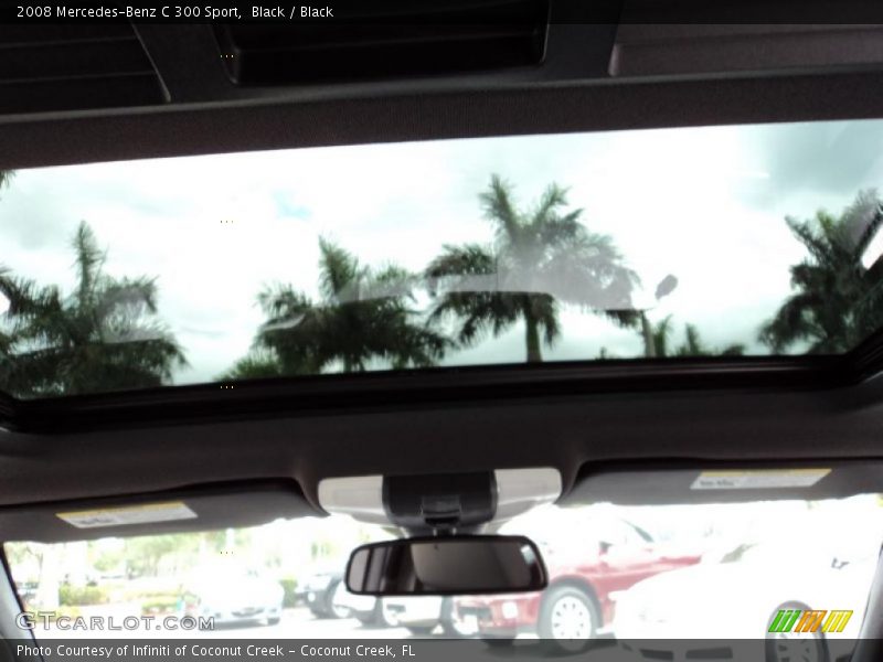 Black / Black 2008 Mercedes-Benz C 300 Sport
