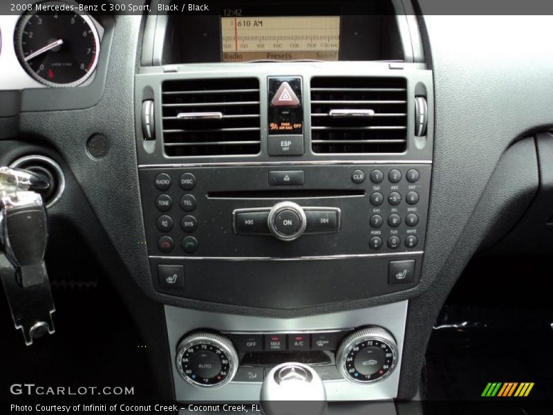 Black / Black 2008 Mercedes-Benz C 300 Sport