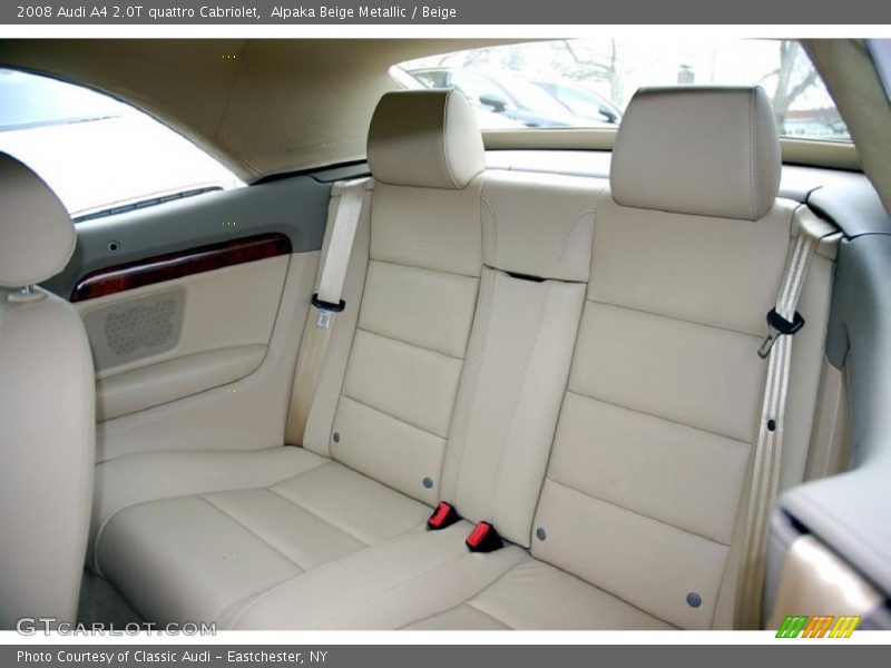 Alpaka Beige Metallic / Beige 2008 Audi A4 2.0T quattro Cabriolet