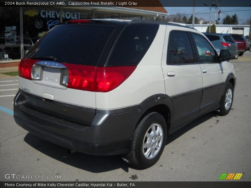 Cappuccino Frost Metallic / Light Gray 2004 Buick Rendezvous CX AWD
