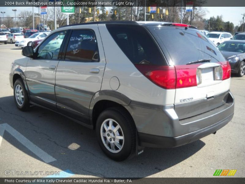 Cappuccino Frost Metallic / Light Gray 2004 Buick Rendezvous CX AWD