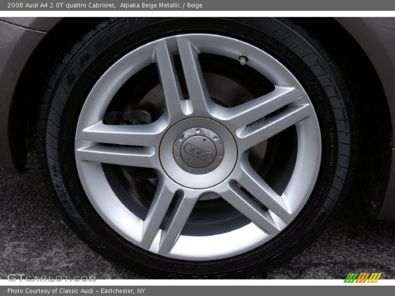 2008 A4 2.0T quattro Cabriolet Wheel